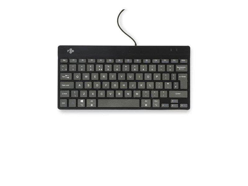 R-Go Tools R-Go Compact Break - Tastatur - Englisch (UK) - Schwarz