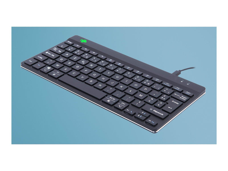 R-Go Tools R-Go Compact Break - Tastatur - Französisch - Schwarz