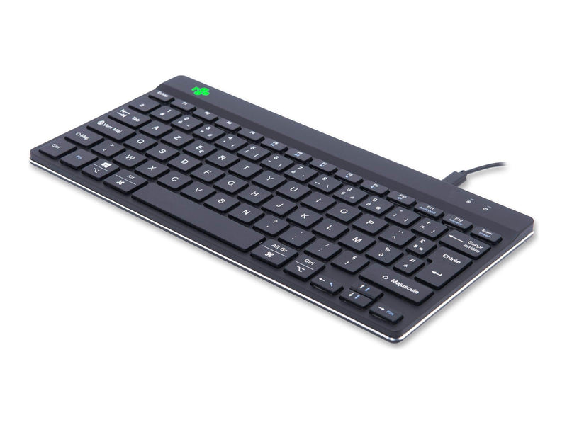 R-Go Tools R-Go Compact Break - Tastatur - Französisch - Schwarz