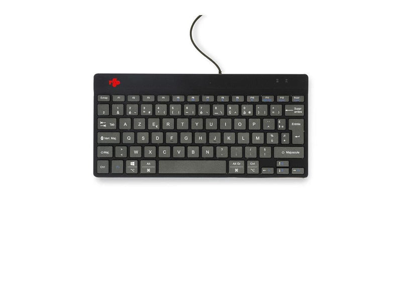 R-Go Tools R-Go Compact Break - Tastatur - Französisch - Schwarz