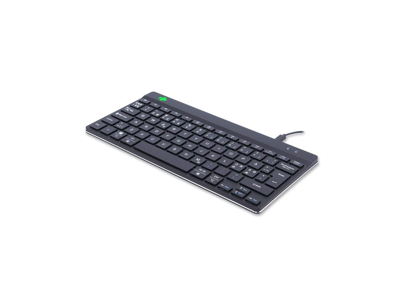 R-Go Tools R-Go Compact Break - Tastatur - Nordic ISO - Schwarz