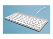R-Go Tools R-Go Compact Break - keyboard - with integrated break indicator - QWERTY - US - white Input Device - Tastatur - Englisch (US) - Weiss