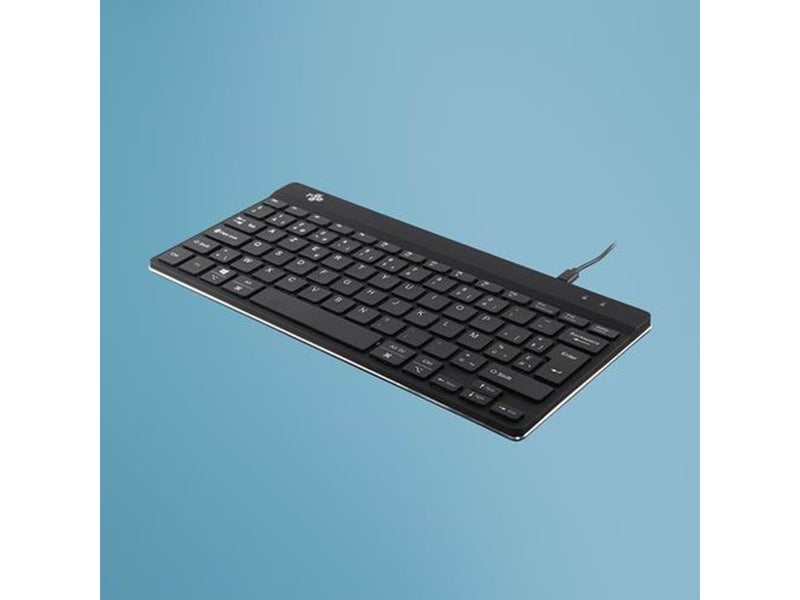 R-Go Tools R-Go Ergonomic Keyboard Compact break - Tastatur - Belgien - Schwarz
