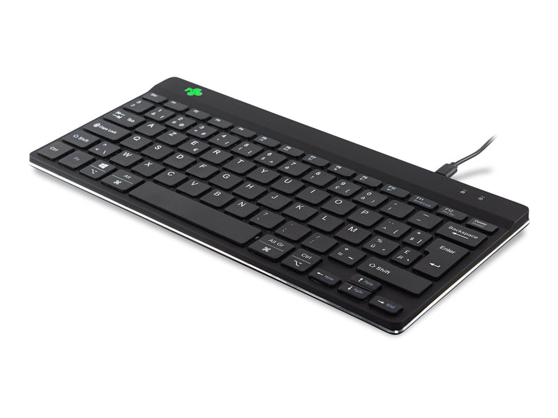 R-Go Tools R-Go Ergonomic Keyboard Compact break - Tastatur - Belgien - Schwarz