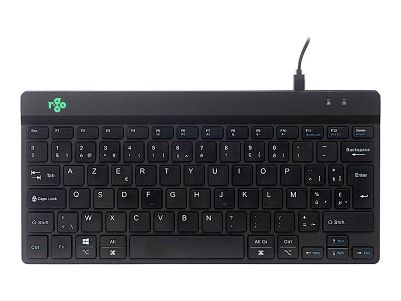 R-Go Tools R-Go Ergonomic Keyboard Compact break - Tastatur - Belgien - Schwarz