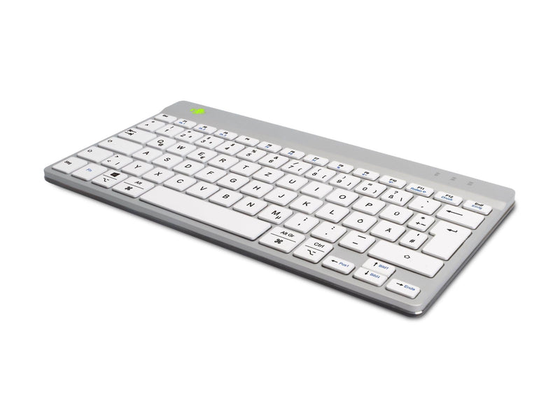 R-Go Tools R-Go Ergonomic Keyboard Compact break - Tastatur - Deutsch - Weiss