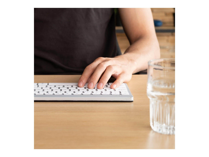 R-Go Tools R-Go Ergonomic Keyboard Compact break - Tastatur - Deutsch - Weiss