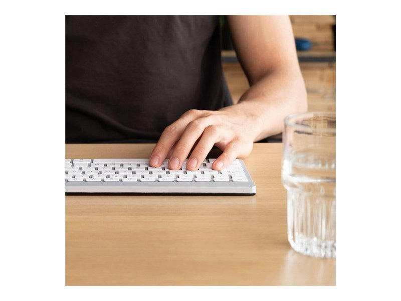 R-Go Tools R-Go Ergonomic Keyboard Compact break - Tastatur - Deutsch - Weiss
