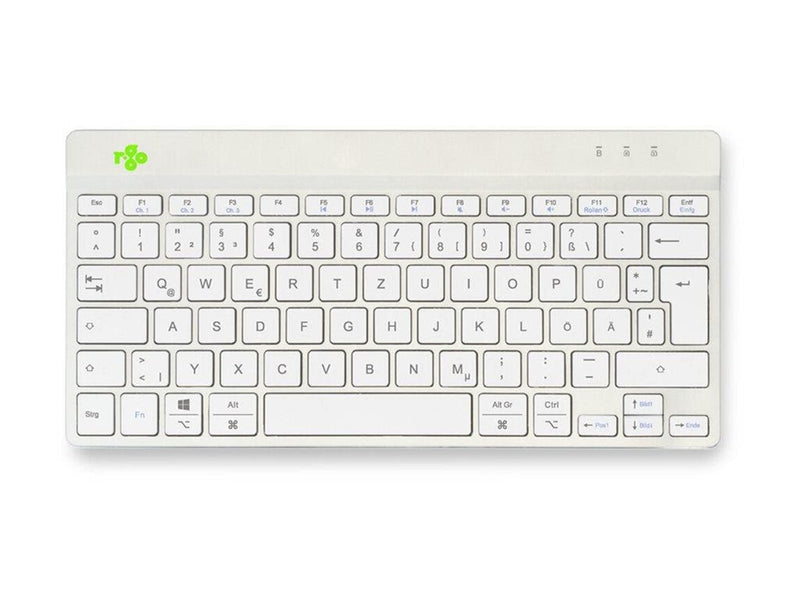 R-Go Tools R-Go Ergonomic Keyboard Compact break - Tastatur - Deutsch - Weiss