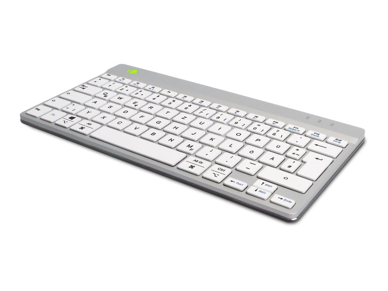 R-Go Tools R-Go Ergonomic Keyboard Compact break - Tastatur - Deutsch - Weiss