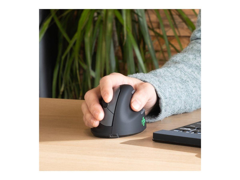 R-Go Tools R-Go HE Break - vertical mouse - small AGR certified for hand size ˂165 mm - Bluetooth 5.0 - black - Vertical mouse (Schwarz)