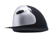 R-Go Tools R-Go HE Mouse Ergonomic Mouse Large Left - Maus (Silber)