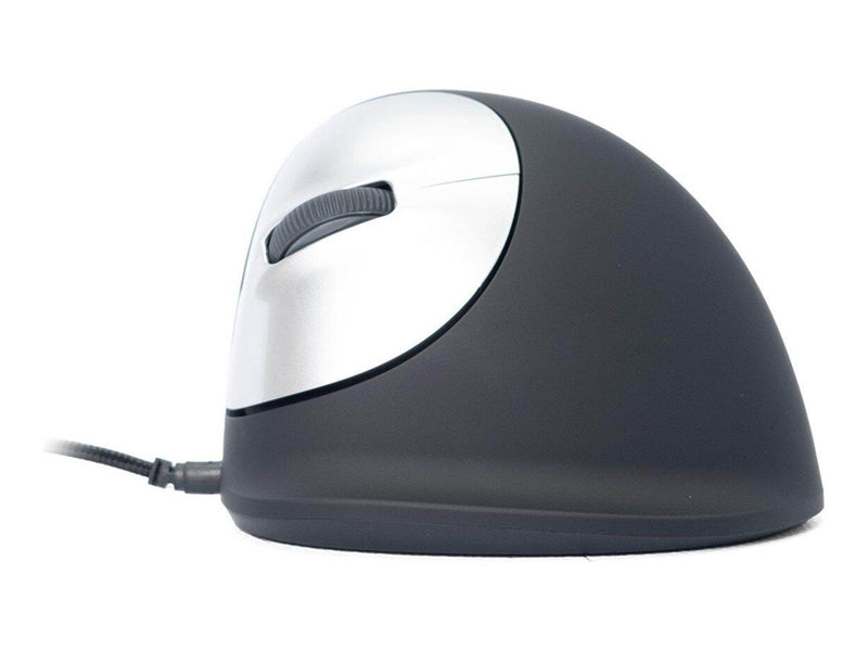 R-Go Tools R-Go HE Mouse Ergonomic Mouse Large Left - Maus (Silber)