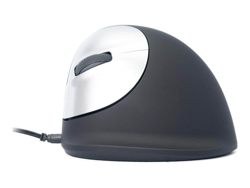 R-Go Tools R-Go HE Mouse Ergonomic Mouse Large Left - Maus (Silber)
