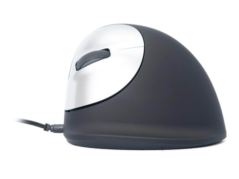 R-Go Tools R-Go HE Mouse Ergonomic Mouse Large Left - Maus (Silber)