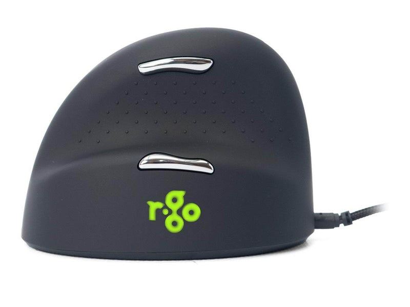 R-Go Tools R-Go HE Mouse Ergonomic Mouse Large Left - Maus (Silber)