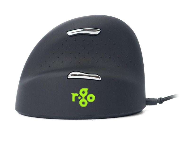 R-Go Tools R-Go HE Mouse Ergonomic Mouse Large Left - Maus (Silber)