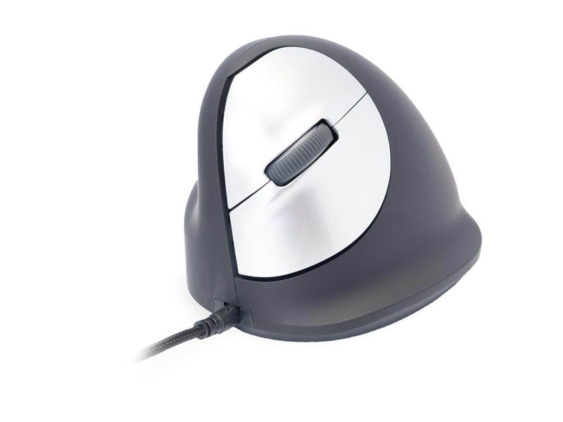 R-Go Tools R-Go HE Mouse Ergonomic Mouse Large Left - Maus (Silber)