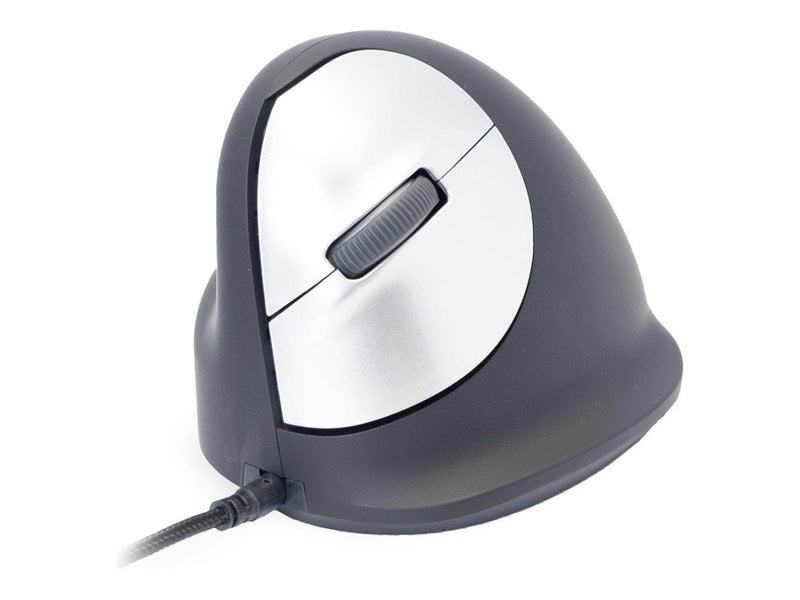 R-Go Tools R-Go HE Mouse Ergonomic Mouse Large Left - Maus (Silber)