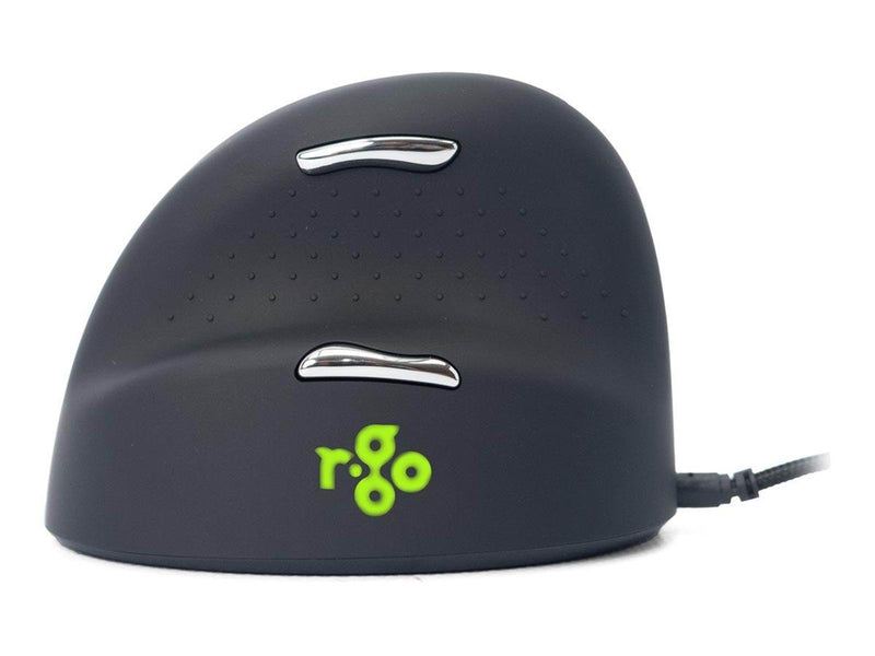 R-Go Tools R-Go HE Mouse Ergonomic Mouse Large Left - Maus (Silber)