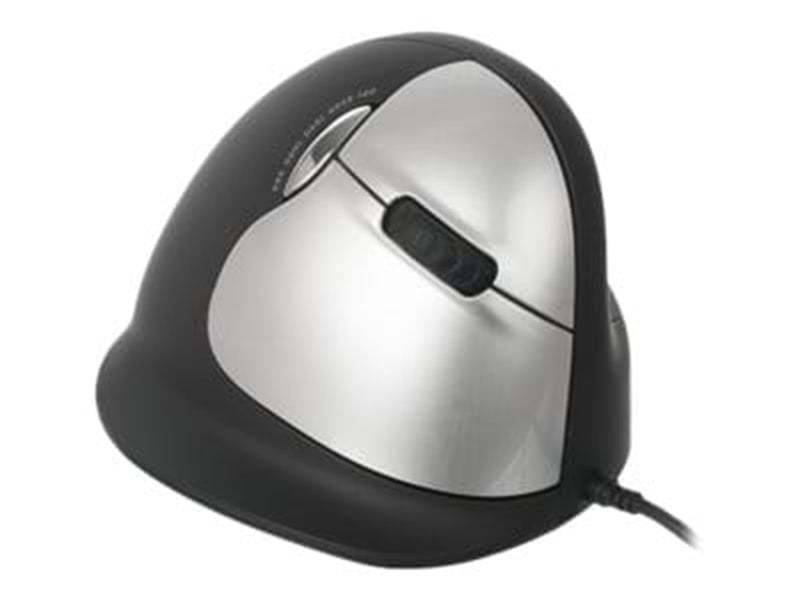 R-Go Tools R-Go HE Mouse Vertical Mouse Large Right - Ergonomische Maus (Silber)