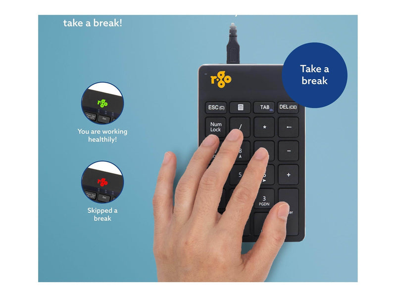 R-Go Tools R-Go Numpad Break - Numpad - Schwarz