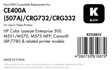OFFICE-Partner Premium Toner recycelt - alternativ zu HP 507A - 4er Multipack
