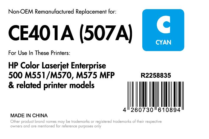 OFFICE-Partner Premium Toner recycelt - alternativ zu HP 507A - 4er Multipack