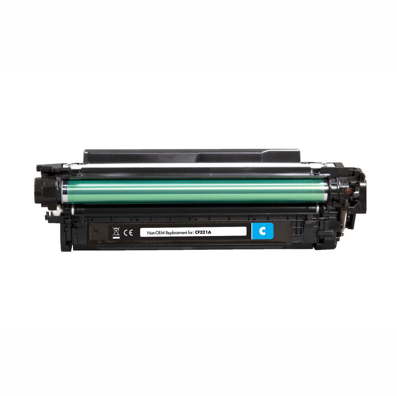 OFFICE-Partner Premium Toner recycelt - alternativ zu HP 652A (CF321A) - cyan