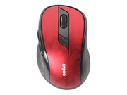 RAPOO M500 Silent - Maus (Rot)