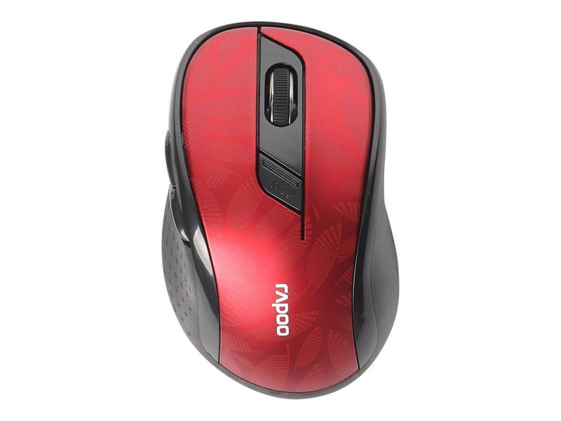 RAPOO M500 Silent - Maus (Rot)