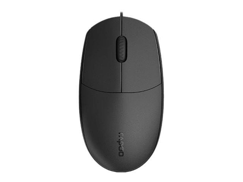 RAPOO N100 - Maus (Schwarz)