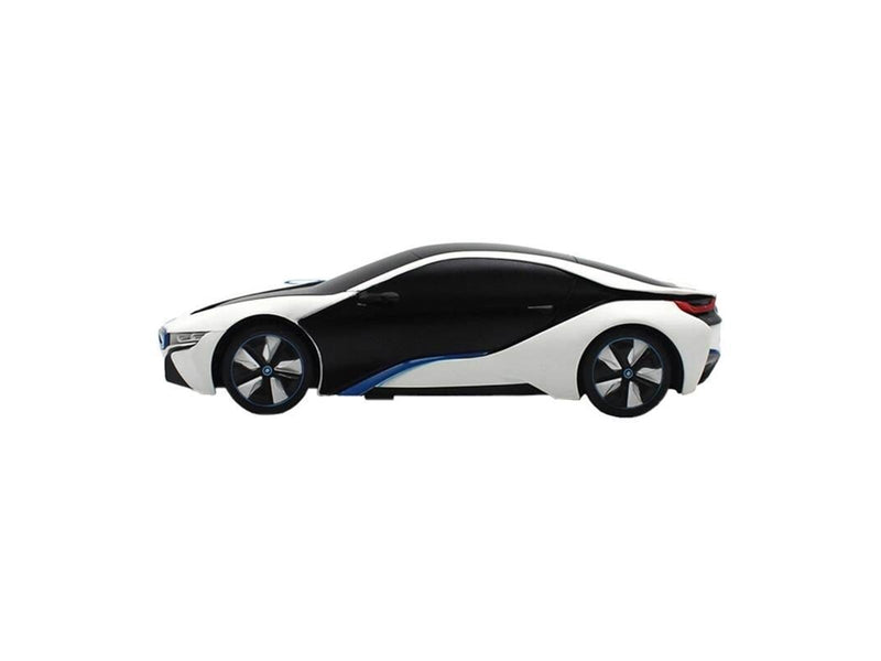 RASTAR R/C 1:24 BMW i8 remote controlled car- UV-sensitive (white and yellow)