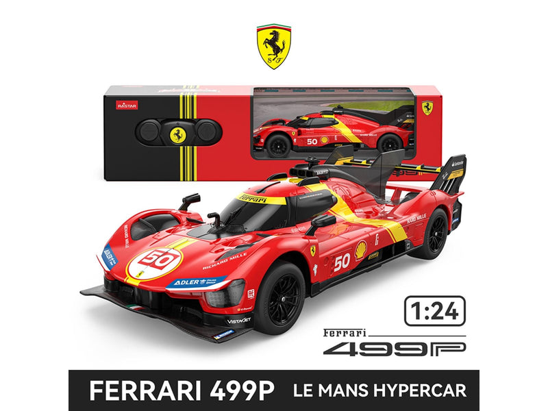 RASTAR R/C 1:24 Ferrari 499P Red