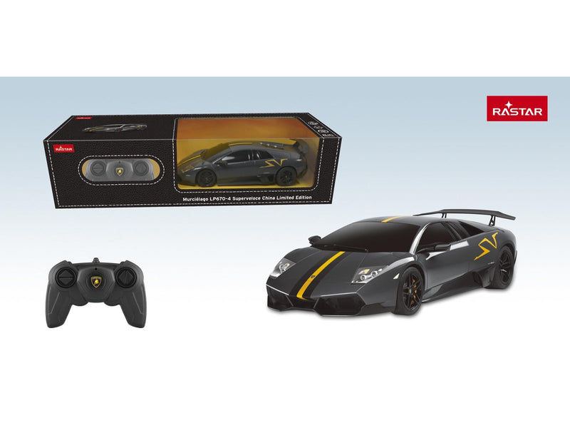RASTAR R/C 1:24 Murcielago LP670-4 Superveloce China Limited Edition Grey