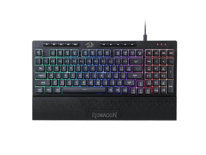 REDRAGON K515-RGB SHIVA 98 keyboard - Gaming Tastatur - 96% - Englisch (US) - Schwarz