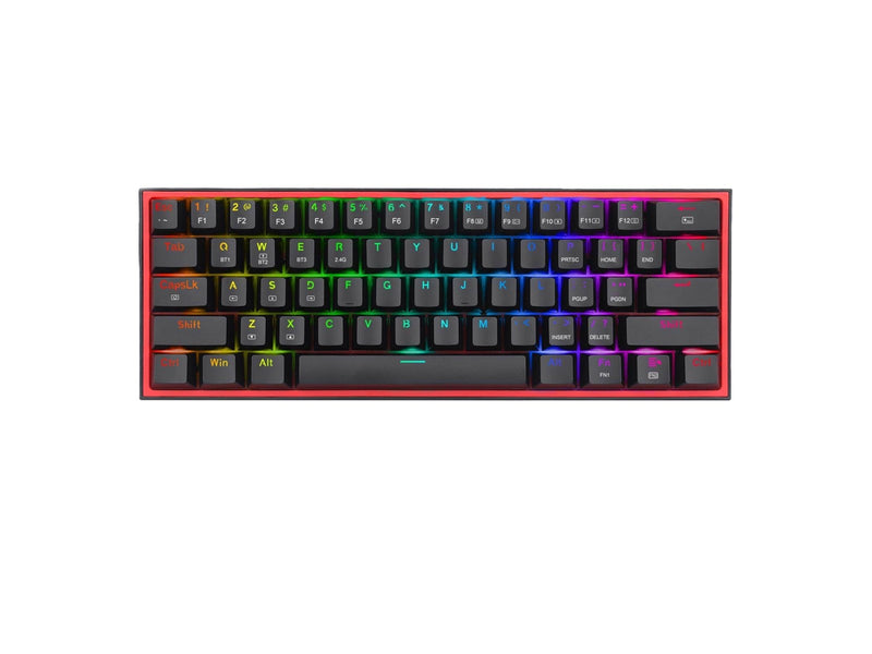 REDRAGON K616-RGB Fizz Pro - Gaming Tastatur (TKL) - 60% - Englisch (US) - Schwarz