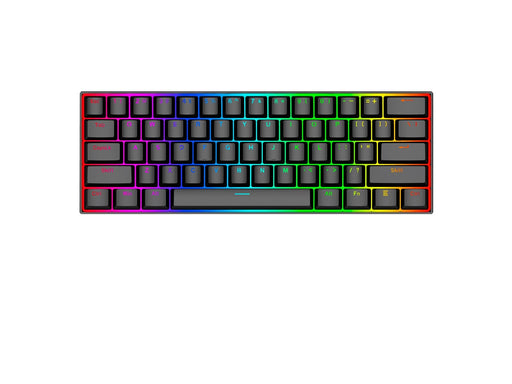REDRAGON K630RGB-1 Gaming Mechanical Keyboard - Gaming Tastatur (TKL) - 60% - Englisch (US) - Schwarz