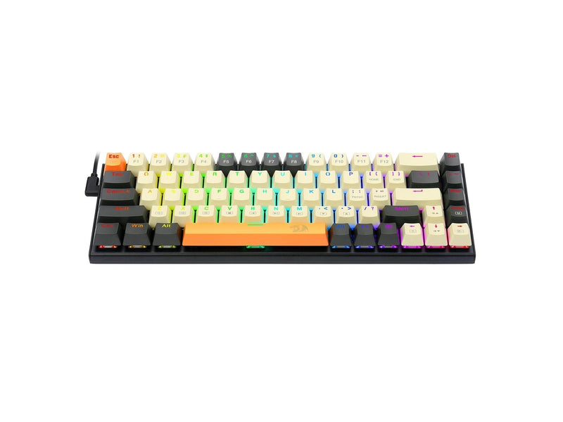 REDRAGON K633CGO-RGB Ryze keyboard - Gaming Tastatur - 65% - Englisch (US) - Schwarz