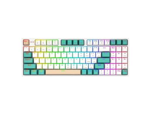 REDRAGON K643GWC-RGB-PRO Veigar Pro keyboard - Gaming Tastatur - 65% - Englisch (US) - Weiss