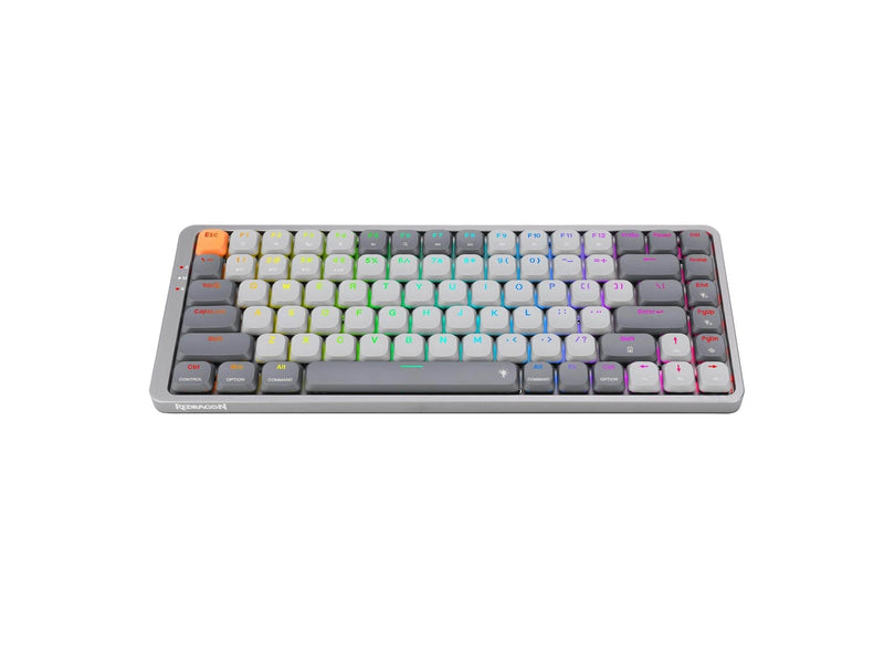 REDRAGON K652GG-RGB-PRO Azure keyboard - Gaming Tastatur - 65% - Englisch (US) - Grau