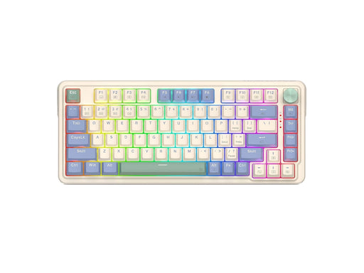 REDRAGON K673CPG-RGB-PRO Ucal Pro keyboard - Gaming Tastatur - 75% - Englisch (US) - Beige