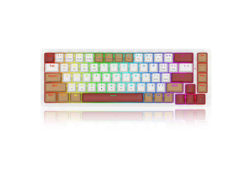 REDRAGON K677WLR-RGB-PRO Rammus keyboard - Gaming Tastatur - 65% - Englisch (US) - Weiss