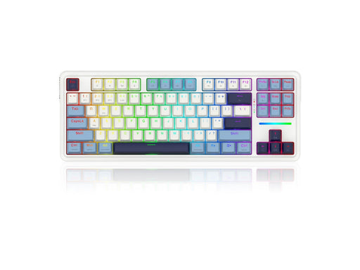 REDRAGON K728WBB-RGB-PRO Antonium Pro keyboard - Gaming Tastatur - 75% - Englisch (US) - Weiss