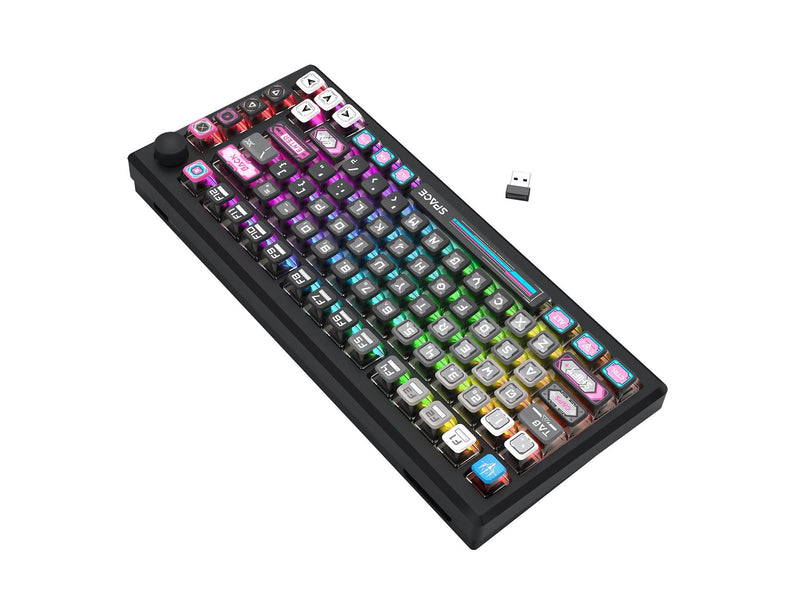 REDRAGON K732MC-RGB-PRO URANUS PRO keyboard - Gaming Tastatur - 65% - Englisch (US) - Schwarz