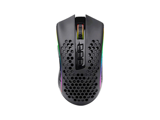 REDRAGON M808 Storm Lightweight RGB Wireless Gaming Mouse - Gaming Maus (Schwarz mit RGB)
