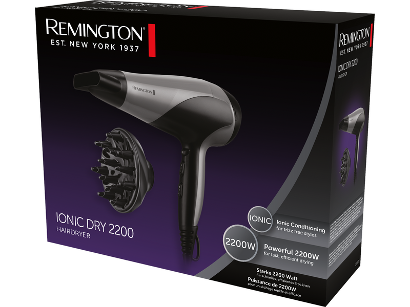 REMINGTON Haartrockner / Föhne Ionic Dry 2200 - 2200 W