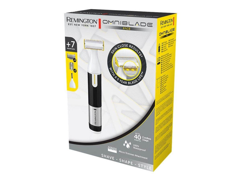 REMINGTON Rasierapparate Omniblade Face Hybridtrimmer