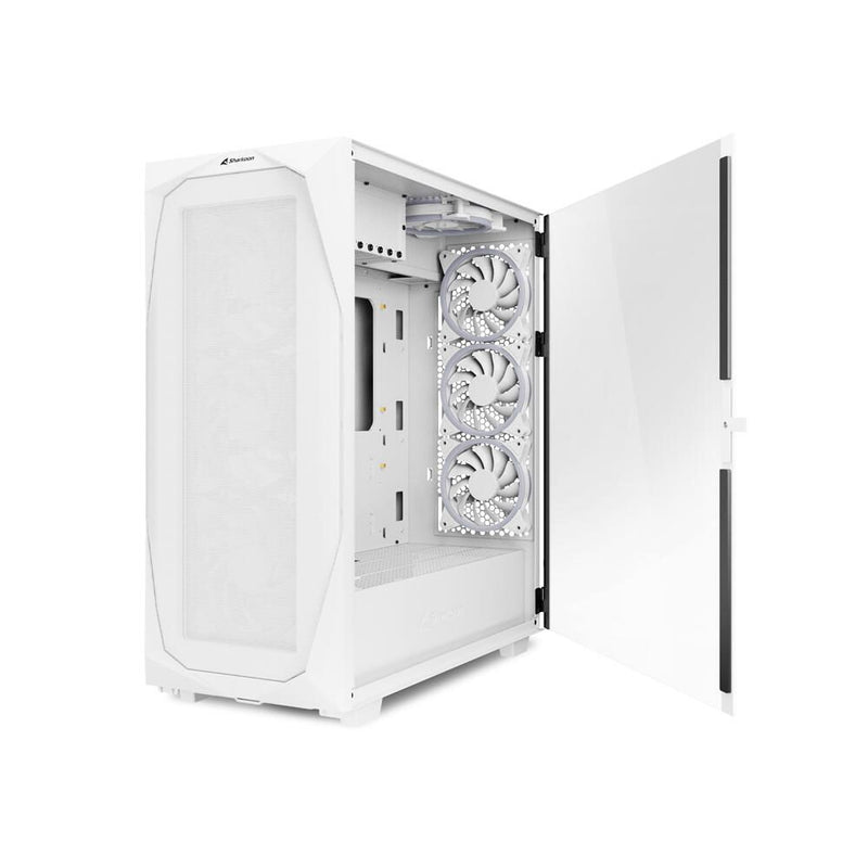 Sharkoon PC Gehäuse REV300 RGB White ATX weiß