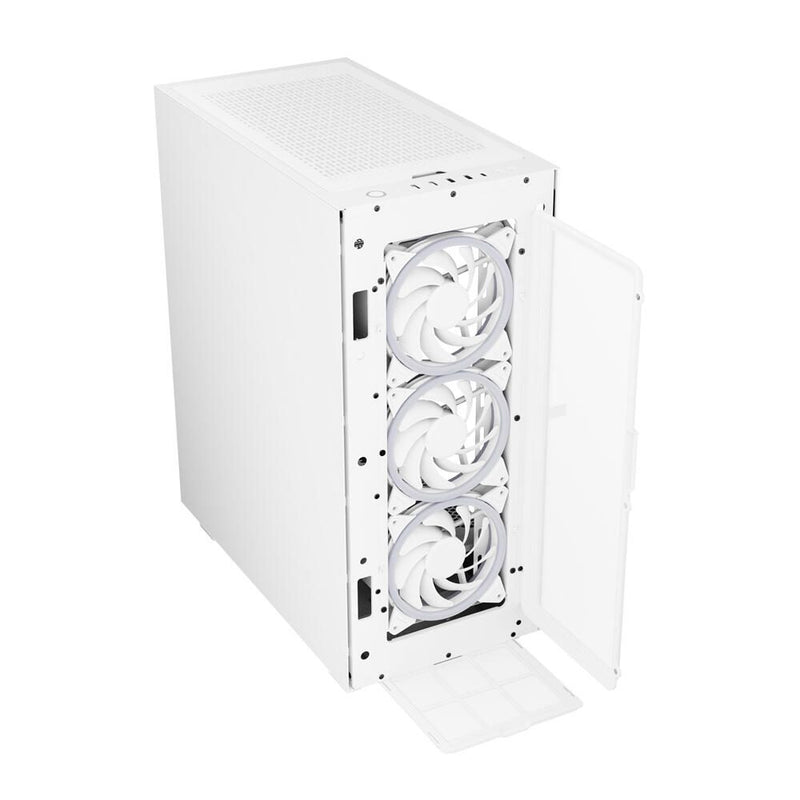 Sharkoon PC Gehäuse REV300 RGB White ATX weiß